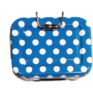 Kit de couture Boite métal - Bleu