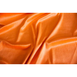 Bamboo velours - Orange (by meter)