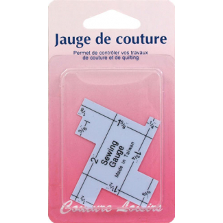 Jauge de couture et quilting