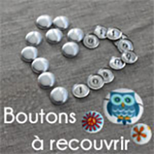 Boutons à recouvrir